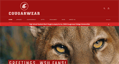 Desktop Screenshot of cougarwear.com